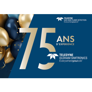 Teledyne Oldham Simtronics célèbre 75 ans d’expérience dans la détection de gaz