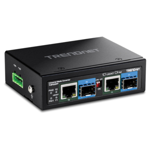 nouveau convertisseur de média industriel SFP vers PoE++