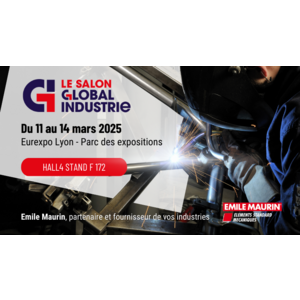 Emile Maurin au salon Global industrie 2025