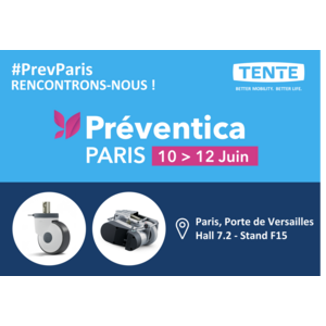Roues et roulettes TENTE au salon Préventica