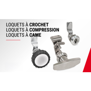 Loquets industriels : des solutions adaptées aux exigences de sécurité, d’étanchéité et de résistance aux vibrations