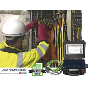 Solution de mesure mobile LINAX PQ5000: un outil pour surveiller la qualité de réseau et de la consommation d’énergie