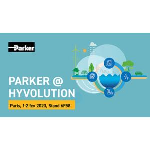 Parker présentera des solutions pour l'ensemble de la chaîne de valeur Hydrogène lors du salon Hyvolution 2023
