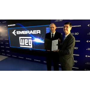 WEG s’associe à Embraer pour developper des systèmes de propulsion électrique pour les avions