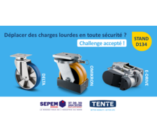 Roues et roulettes industrielles TENTE au SEPEM Douai