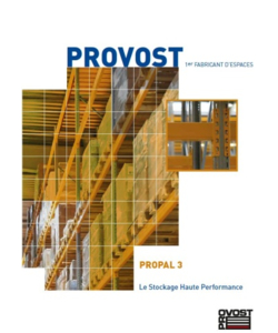 Catalogue stockage haute performance PROPAL3 