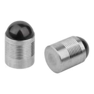 Bouchons d’étanchéité, douille en inox, bille en acier