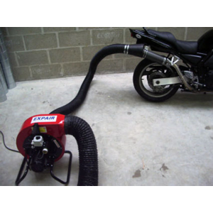 Extracteur gaz échappement pour ateliers motos 