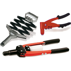 Accessoires pour les outils à riveter pour rivets - ﻿Tête angulaire﻿, Tête  allongée, Buse allongée pour riveteuse, pince à rivets