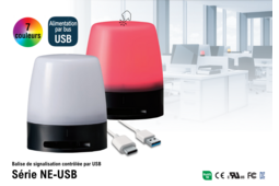 Balise lumineuse USB multicolore - PATLITE