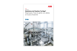 Nouveau catalogue de solutions de fixation Ty-Rap®, une gamme complète de colliers de serrage flexibles et innovants