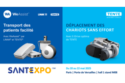 WeAssist et E-Drive optima au salon SantExpo