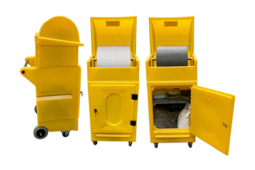 Kits antipollution mobiles avec absorbants pour hydrocarbures ou Tous liquides - DIFOPE