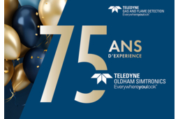 Teledyne Oldham Simtronics célèbre 75 ans d’expérience dans la détection de gaz