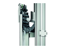 Système de goulotte en aluminium pour applications verticales