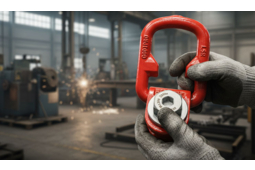 anneau de levage articulé avec un système de vissage breveté