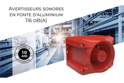Sirène PRO10 en fonte d'aluminium
