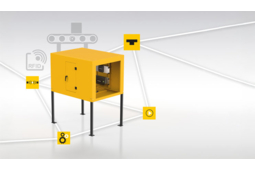 Tunnel RFID UHF pour la détection d'objets sur convoyeur à bande