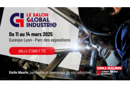 Emile Maurin au salon Global industrie 2025