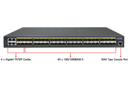 Switch manageable Gigabit GS-5220-44S4C