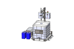 Station de lavage IBC SL-1022 pour containers IBC et GRV
