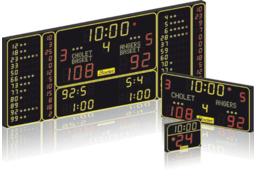 Tableau d'affichage et chronométrage sportif
