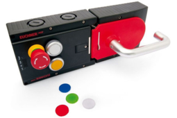 Système de sécurité MGB avec boutons-poussoirs à couleur interchangeable
