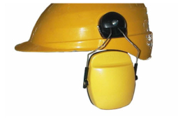 Dispositif anti bruit adaptable pour casque de chantier 26 db FORCE107