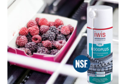 iwis VP8 FoodPlus Spray: un lubrifiant de regraissage pour chaînes dans les applications agroalimentaires