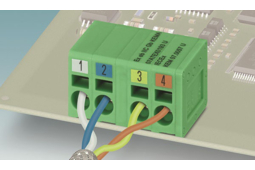 Blocs de jonction pour circuit imprimé pour transmission des données PROFINET