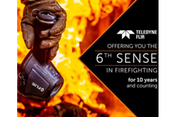 Teledyne FLIR célèbre une décennie de succès avec les caméras série K de lutte anti-incendi