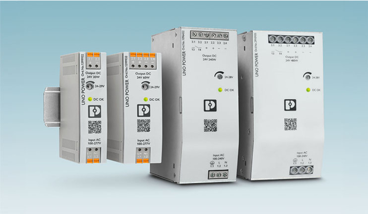 Alimentations industrielles UNO Power avec connexion Push-in
