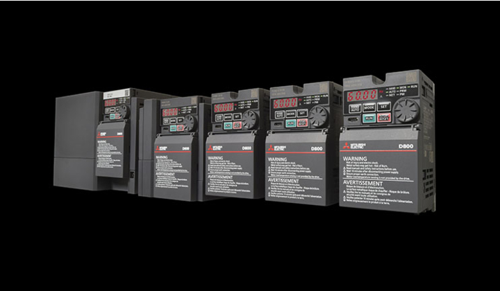 Mitsubishi Electric dévoile sa nouvelle série de variateurs de fréquence FR-D800