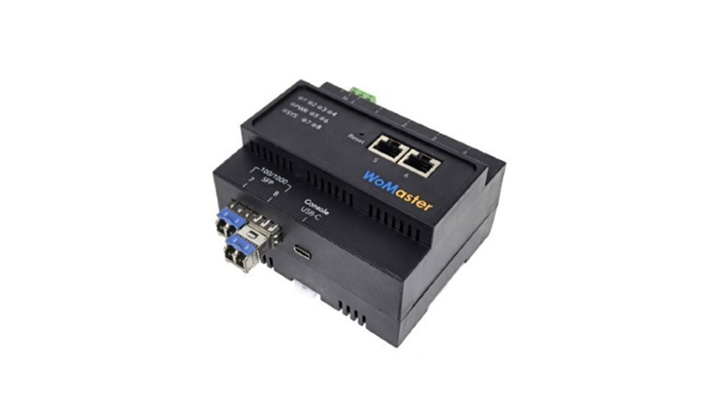 Commutateur Ethernet industriel Gigabit administrable à 8 ports DS408H