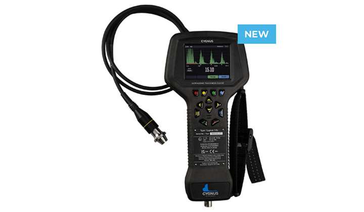 Cygnus 1 EX, un nouveau mesureur d'épaisseur à ultrasons certifié ATEX