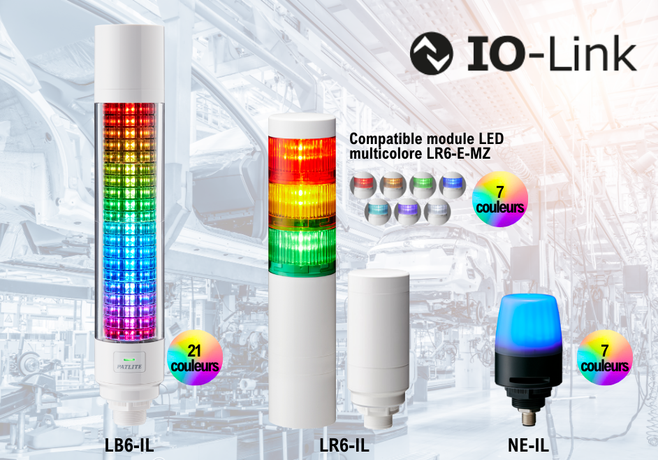 Signalisation lumineuse IO-Link - PATLITE