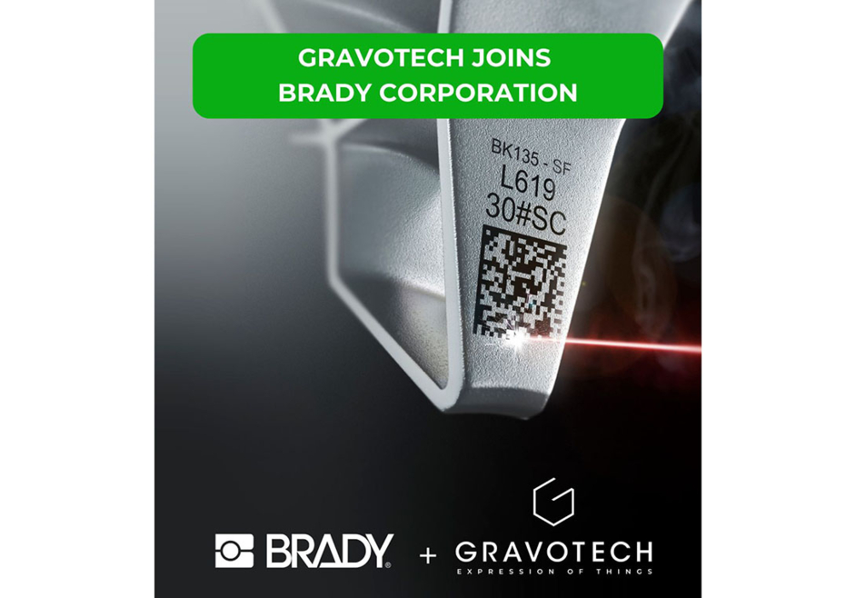 Gravotech rejoint Brady Corporation