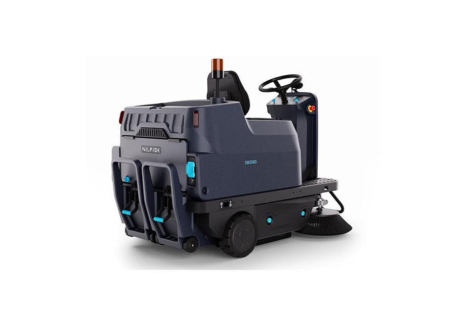 Nilfisk lance sa nouvelle balayeuse autoportée SW3000 : ergonomie, simplicité d’utilisation et performance sont au rendez-vous.