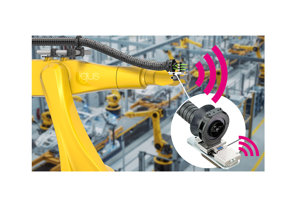 IGUS lance le capteur de surveillance TR. P pour robots industriels