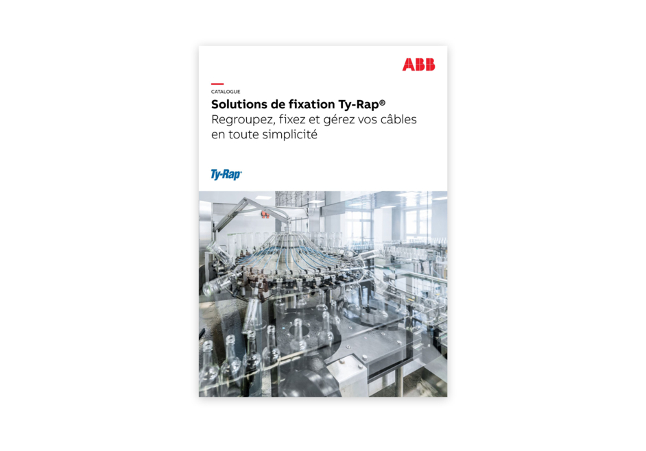 Nouveau catalogue de solutions de fixation Ty-Rap®, une gamme complète de colliers de serrage flexibles et innovants