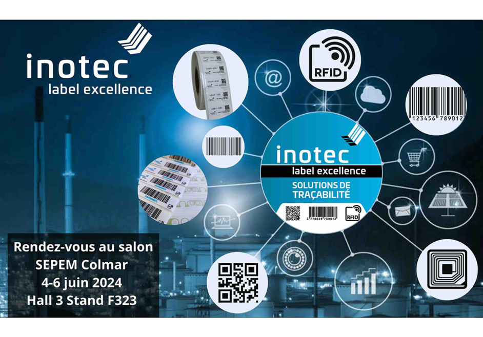 Inotec présente ses solutions de marquage haute résistance  pour l’univers industriel sur le SEPEM de Colmar