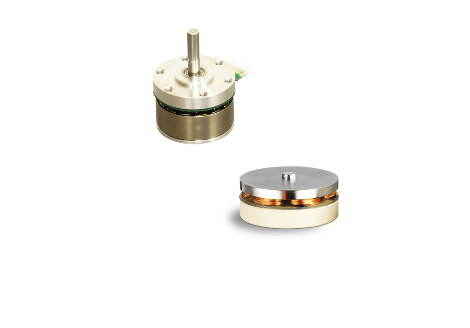 Micro-moteurs brushless plat séries 20 ECF et 21BF de Portescap
