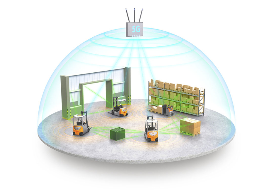 L’avenir de l’intralogistique passe par la 5G !