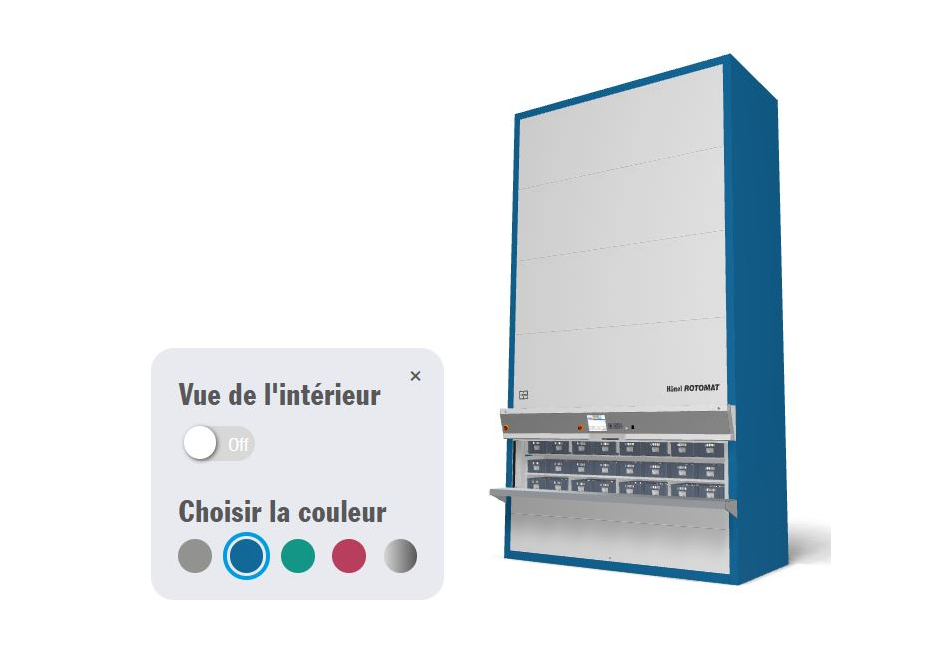 Configurateur stockeur hanel