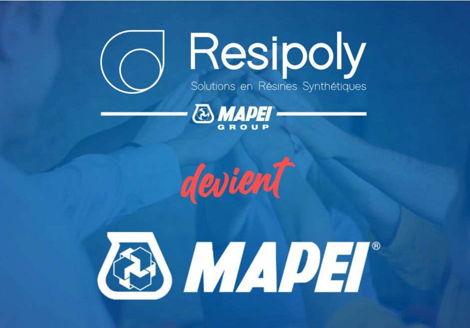 Resipoly fusionne avec MAPEI France