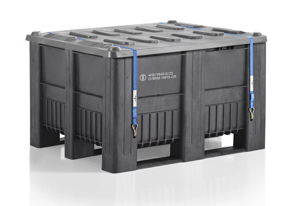 Caisse-palette ADR pour stocker et transporter les batteries - DIFOPE