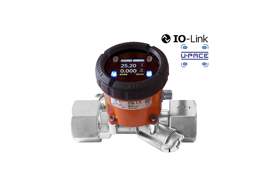 Débitmètre ultrasons en ligne DUK pour liquides faiblement visqueux