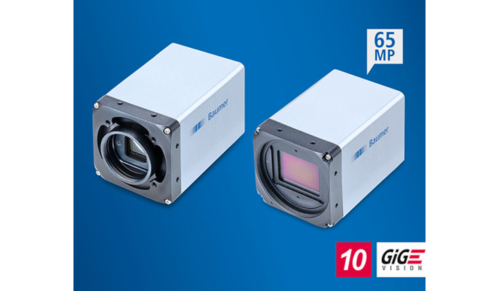 Baumer élargit sa gamme de caméras 10 GigE de la série LX 