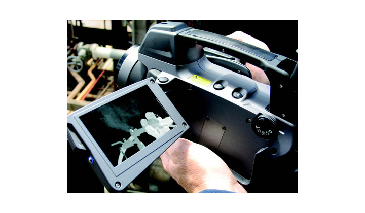 Caméra infrarouge, caméra d'imagerie thermique portable à lumière visible  thermographique Imageur infrarouge pour la fabrication