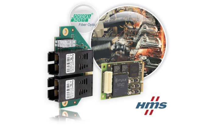 Carte Mini PCIe IXXAT INpact: communiquez via PROFINET IRT sur fibre optique